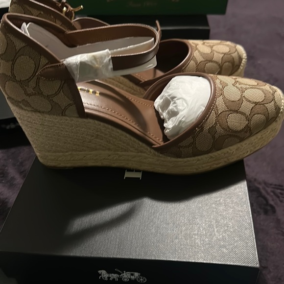 Brand New in Box Raine SIG ESPADRILLE Khaki/saddle size 11B - Picture 3 of 9